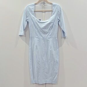 PAMELA BARISH GINGHAM DRESS